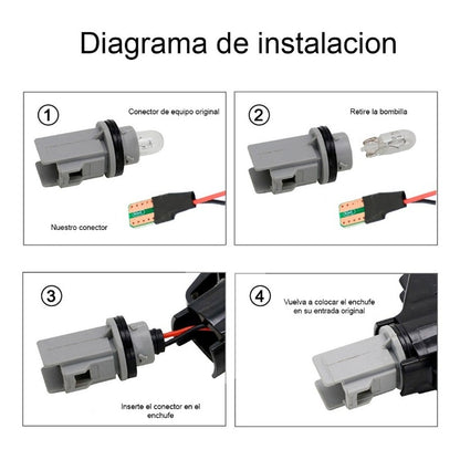 Led Secuencial Cuarto Direccional Lateral Vw Jetta Golf Polo