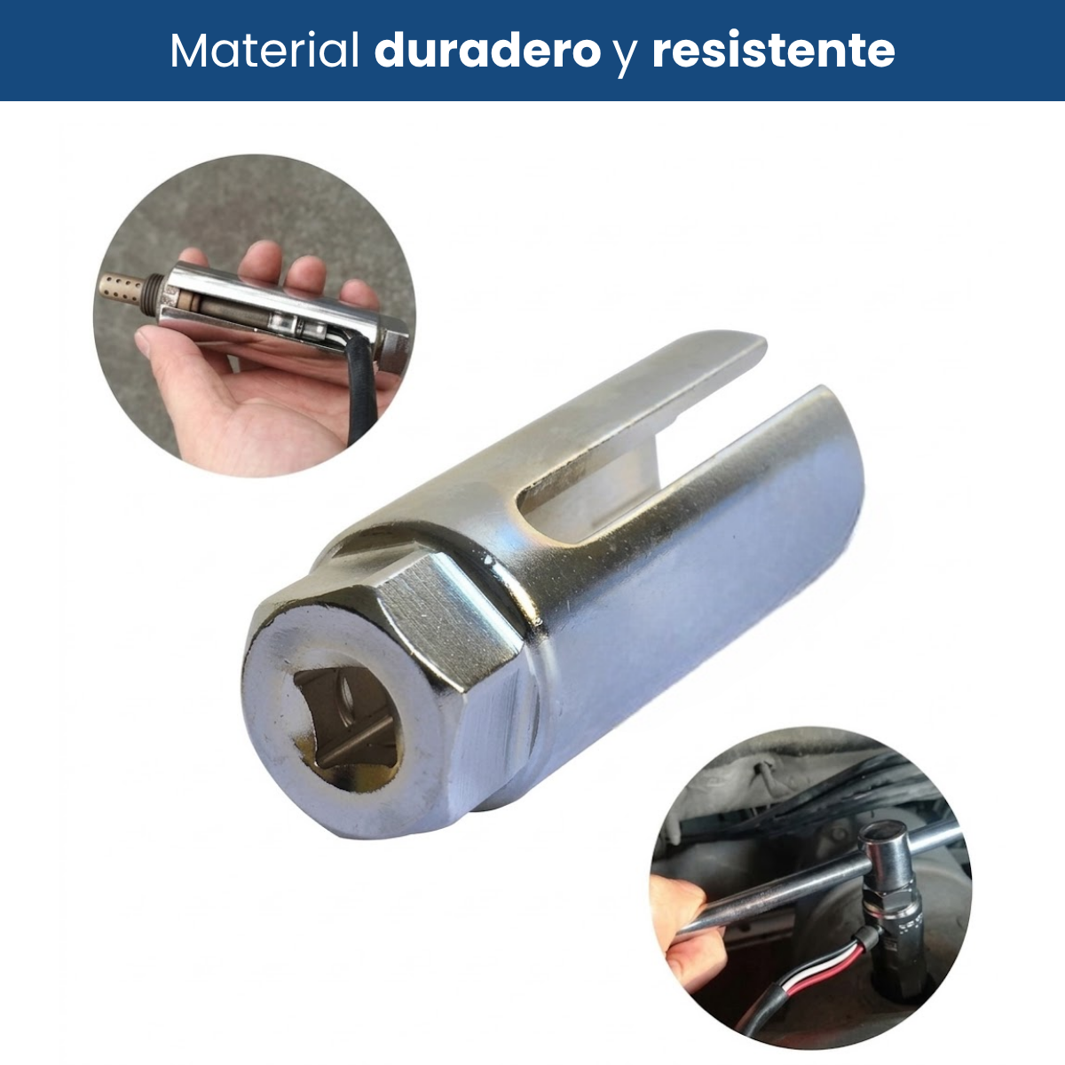 Dado Extractor Sensor Oxigeno Auto Kit 5 Pzs Universal Acero