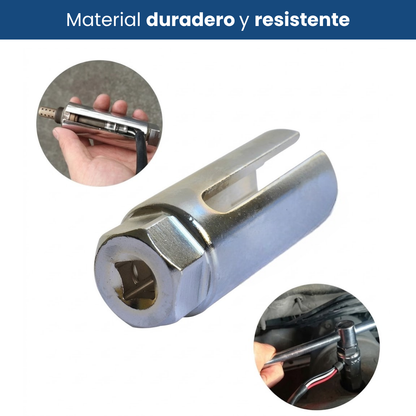 Dado Extractor Sensor Oxigeno Auto Kit 5 Pzs Universal Acero