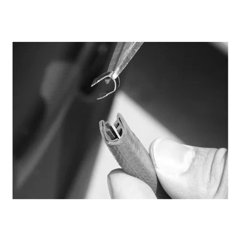 Protector Presion Borde Puerta Auto Sello Hule Moldura 5m