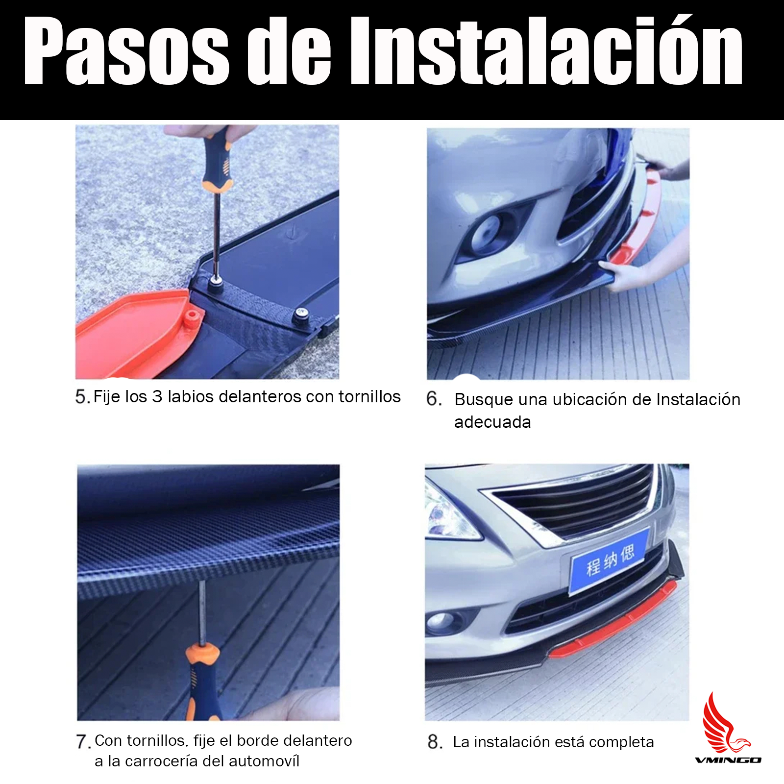 Lip Splitter Delantero Auto Universal Deportivo