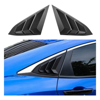 Louvers Ventana Lateral Honda Civic 10th 2016 A 2020 Rejilla