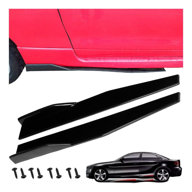 Escalon Lateral Faldon 120cm Estribo Auto Universal Kit 2pz