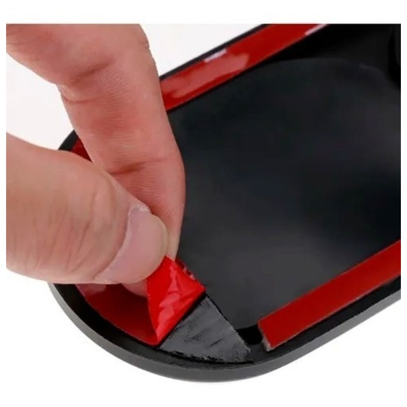 Vista Tubo Escape Par Auto Pegote Simulador Decorativo