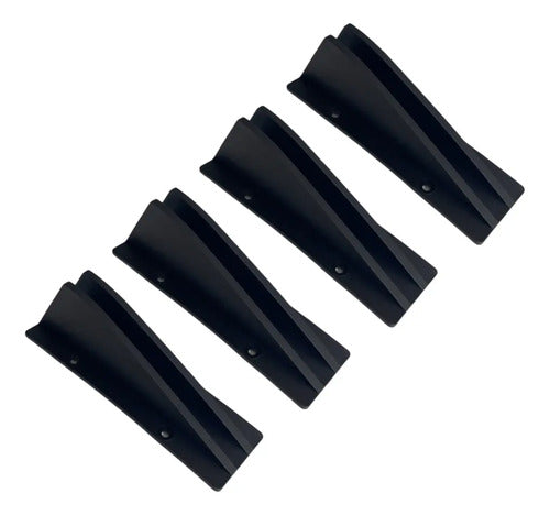 Spoiler Difusor Doble Trasero Universal Aleta Auto Canards