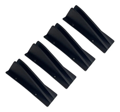 Spoiler Difusor Doble Trasero Universal Aleta Auto Canards