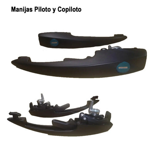 Kit Manija Switch Arranque Llave Vw Vocho 73-04 Cil Bruck