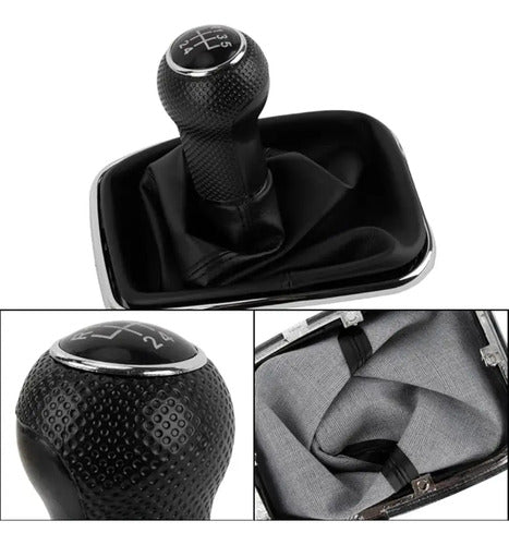 Palanca Pomo Perilla Vw A4 Jetta Golf Clasico 5 Velocidades