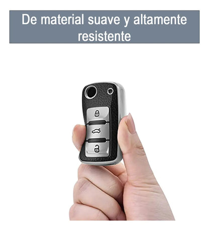 Carcasa Funda Llave Protector Vw Jetta Bora Polo Vento Seat