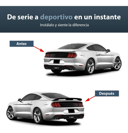 Embellecedor Cajuela Ford Mustang Shelby Gt500 2015-2021 Abs