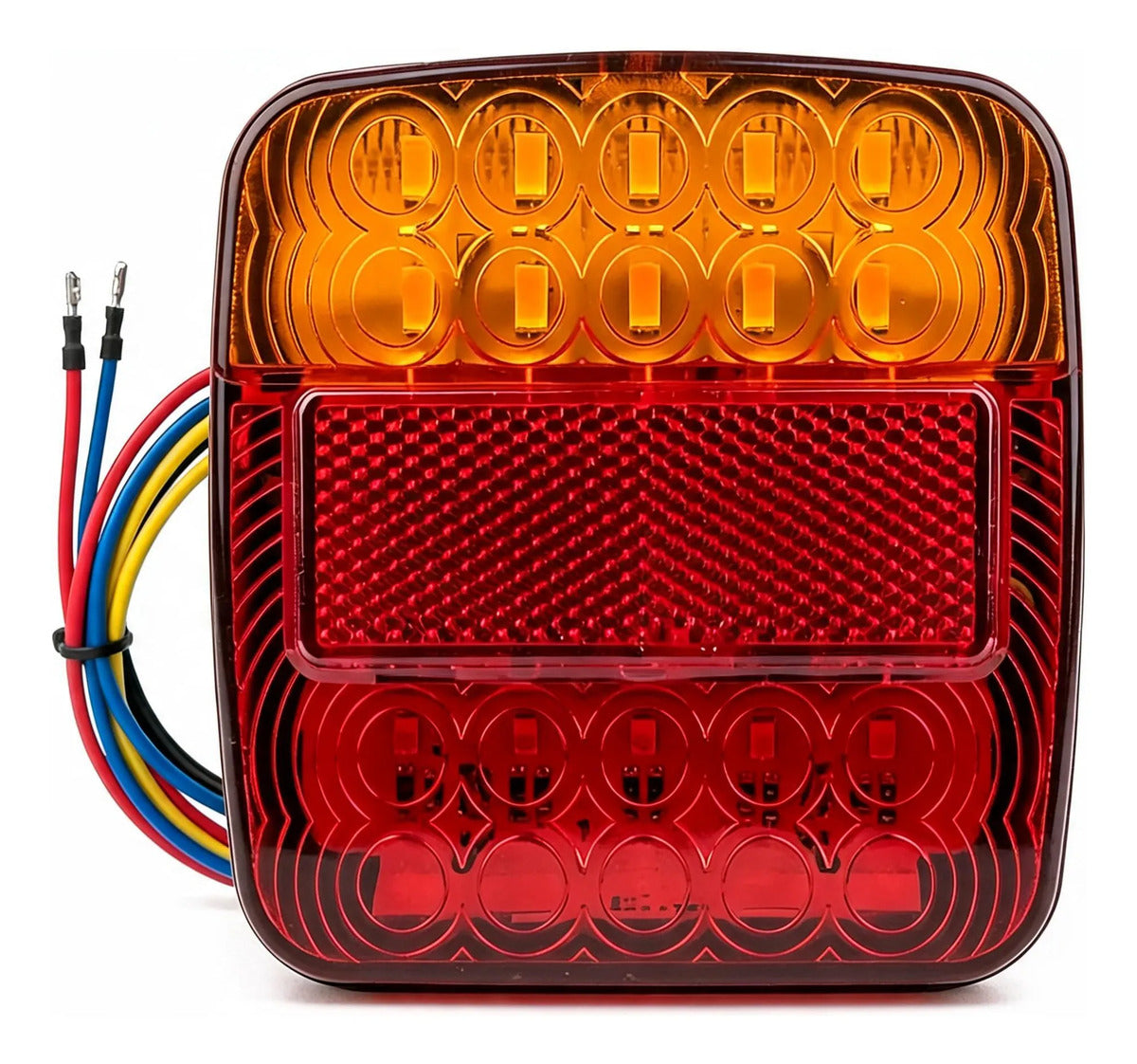 Par Calavera Plafon Led Trasera Grua Camión Remolque 12/24v
