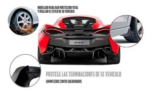 Par Lodera Pantaleta Guarda Fango Deportivo Auto Universal
