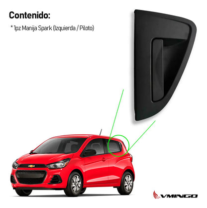 Manija Exterior Trasera Piloto Chevrolet Spark 2011  2021