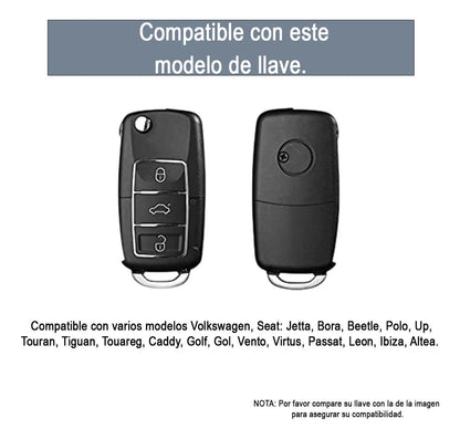 Carcasa Funda Llave Protector Vw Jetta Bora Polo Vento Seat