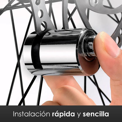 Candado Acero Bloqueo Freno Disco Moto Antirrobo Impermeable