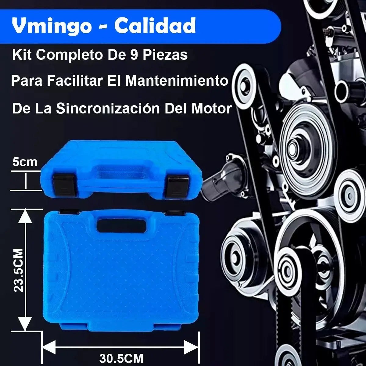 Sincronizador 9 Piezas Motor Ford Bloqueo Correa Arbol Levas