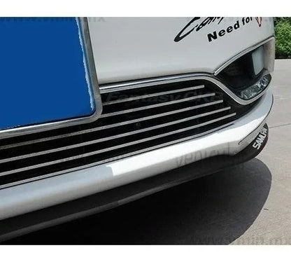 Lip Universal Samurai Facia Faldon Flexible Estribo Spoiler Negro Liso