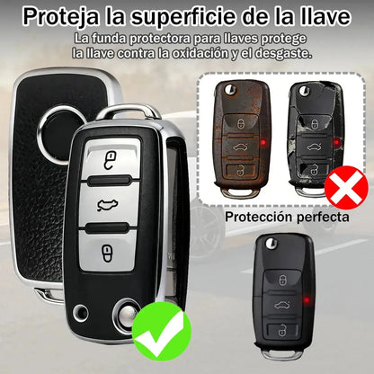 Carcasa Funda Llave Protector Vw Jetta Bora Polo Vento Seat