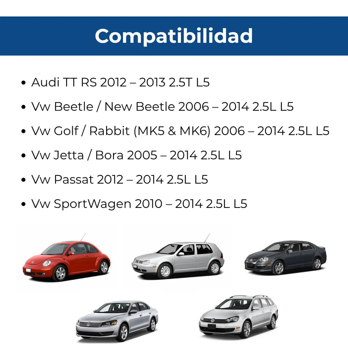 Liga Junta Empaque Bomba Vacio Bora Jetta Beetle Audi 2.5l