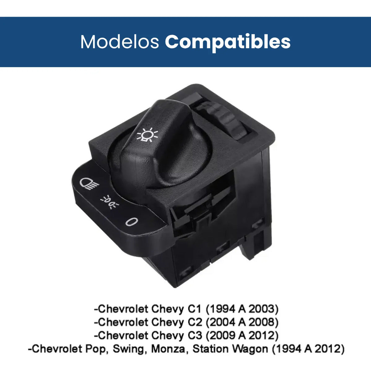 Interruptor Switch Luces Chevy Pop Monza C1 C2 C3 90213283