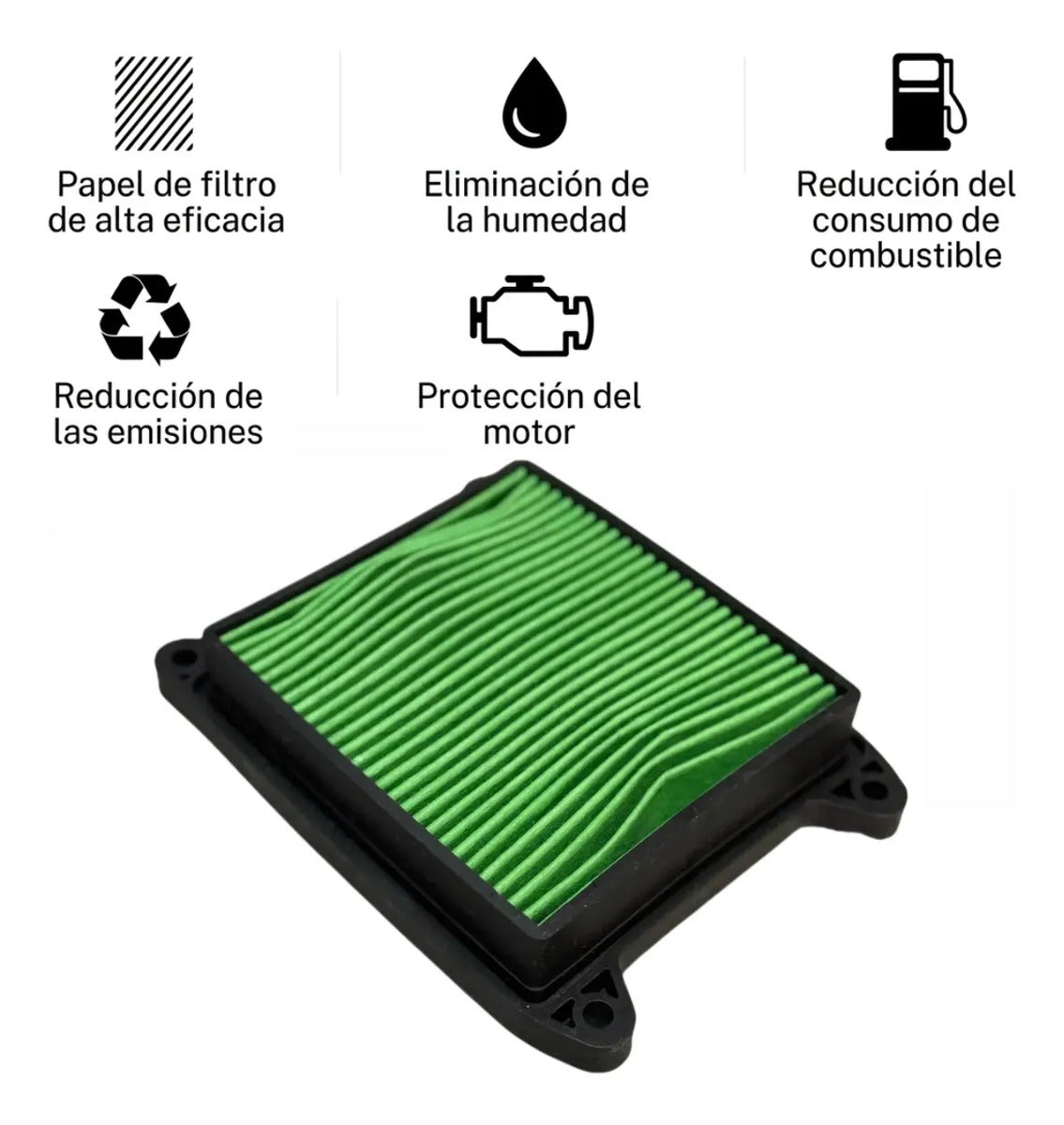 Filtro Aire Moto Bajaj Pulsar N250-n125 P150 Tipo Original