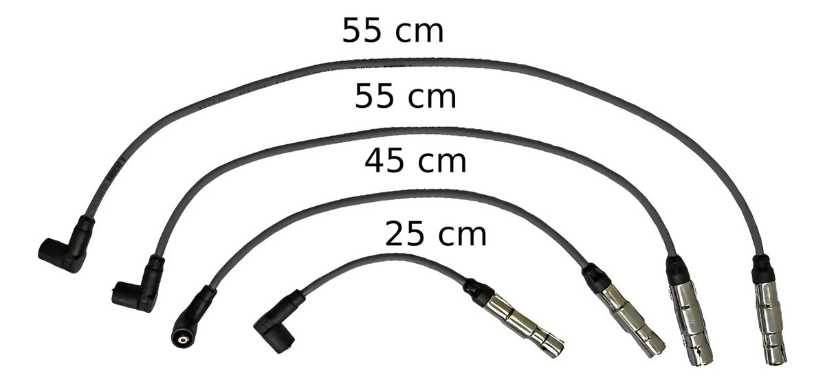 Cable Bujia Vw Golf Jetta A4 Ibiza 2.0 99-15 Bobina Cuadrada