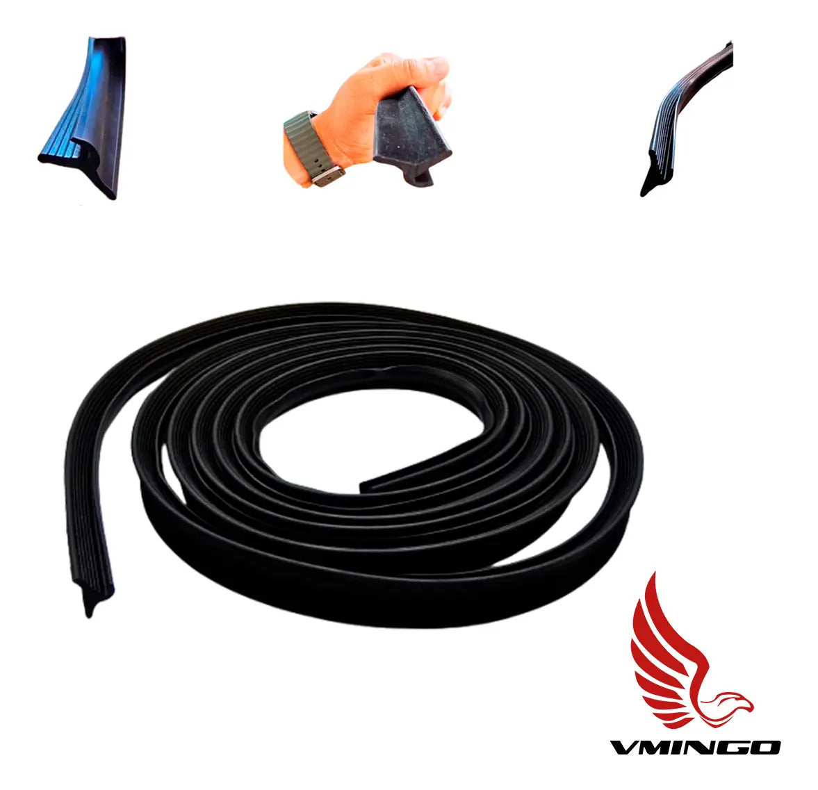 Hule Cañuela Nissan Tsuru Flexible Botaguas Puerta Exterior
