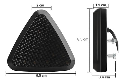 Luz Stop Led Triangulo Trasera Auto Calavera Freno Universal Auxiliar