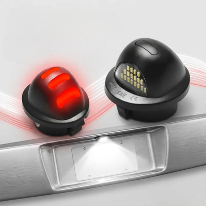 Par Luz Led Placa Matricula Bicolor Ford F150 F350 1990-2014