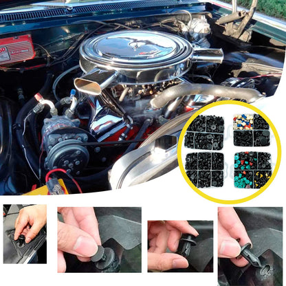 Kit Grapa Automotriz 1815 Pzs Herramienta Quita Moldura