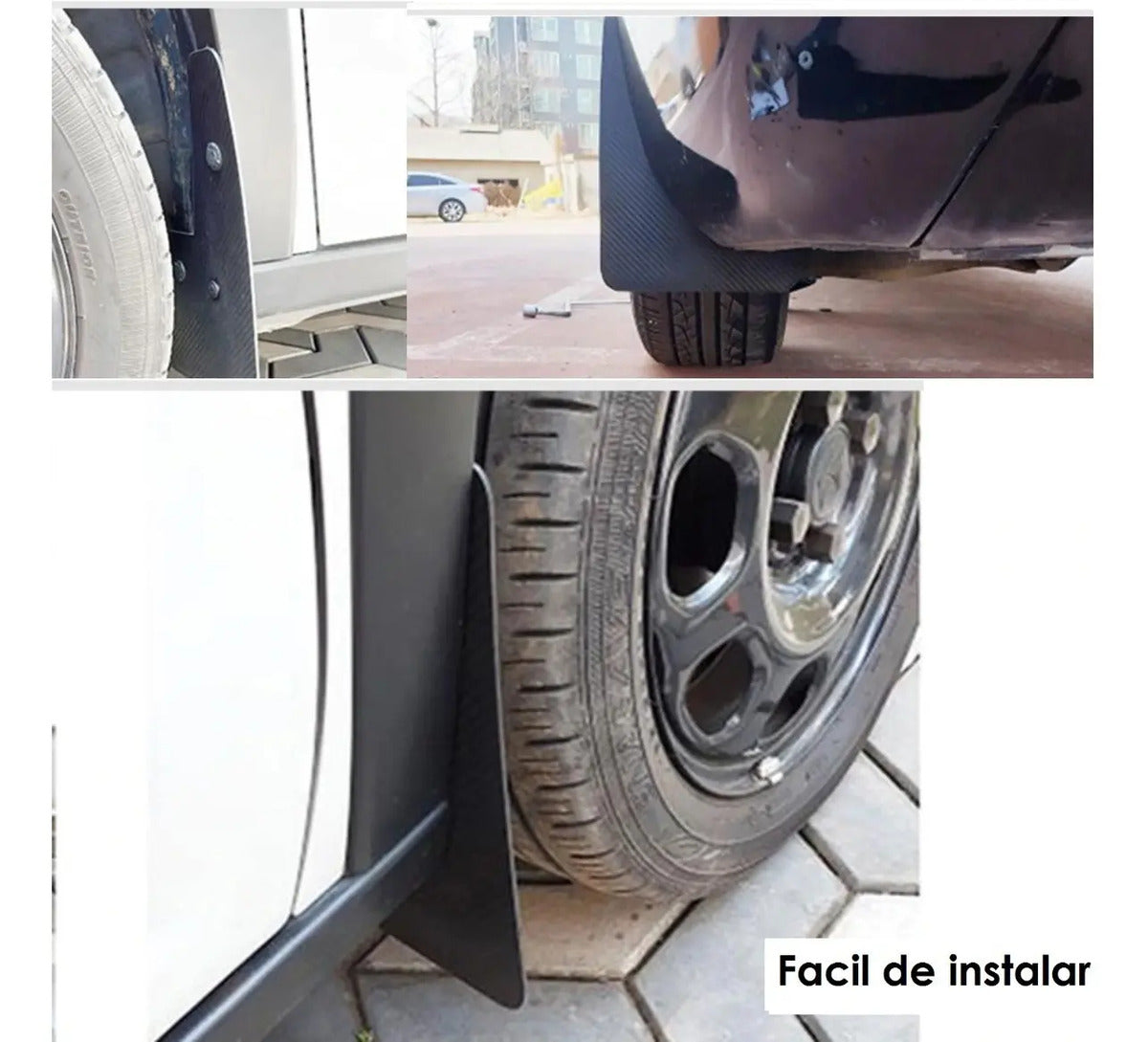 Lodera Universal Guarda Fango Barro Mudflaps Deportiva Auto