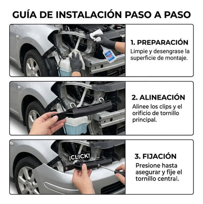 Juego Guias Facia Delanteras Par Nissan Tiida 2007-2018