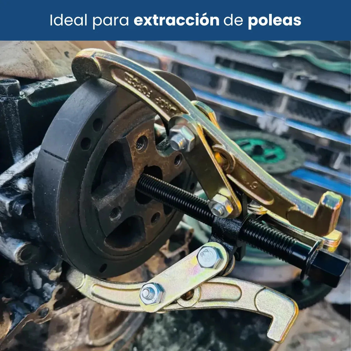 Extractor Engrane 3 Brazos Forja 6 Pulgadas