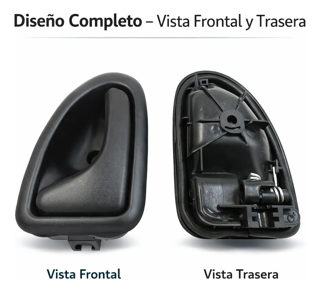 Manija Interior Par Delantero Nissan Platina Clio 2002-2010