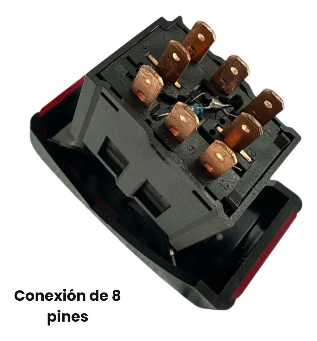 Switch Boton Intermitentes 8 Pines Chevy C2 1995-2012 1.6l