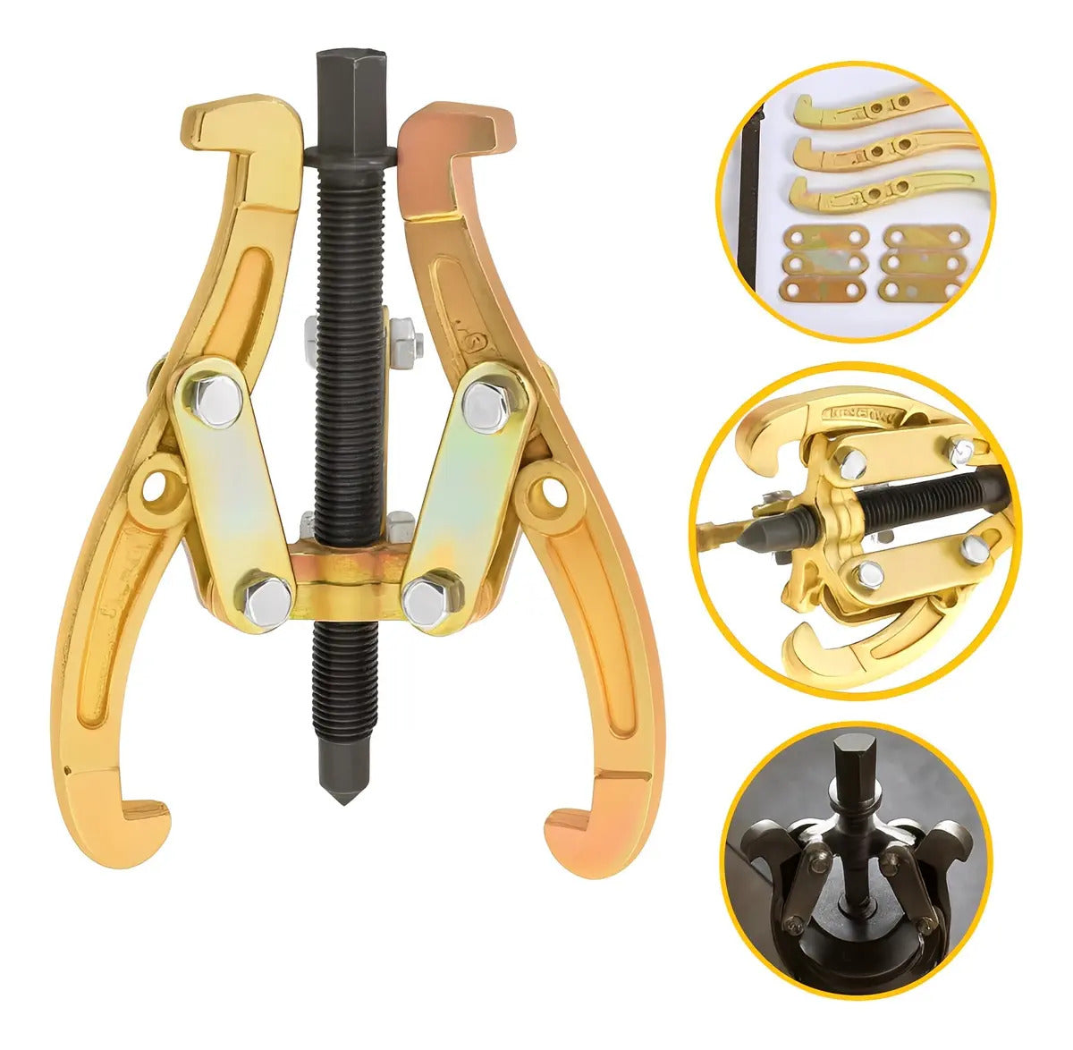 Extractor Engrane 3 Brazos Forja 6 Pulgadas