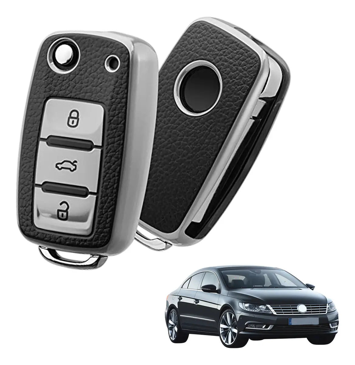 Carcasa Funda Llave Protector Vw Jetta Bora Polo Vento Seat