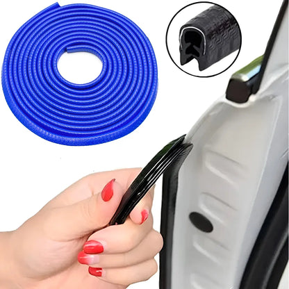 Protector Presion Borde Puerta Auto Sello Hule Moldura 5m