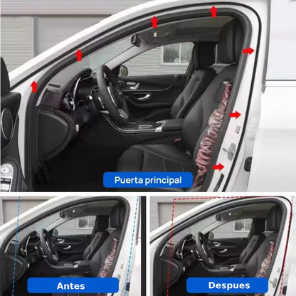 5m Sellador Tipo D Goma Puerta Moldura Protector Auto Tira