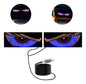 Pantalla Led Ojo Diablo Luces Auto Camión Modos Usb 2pz