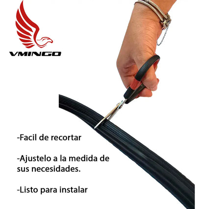 Hule Cañuela Nissan Tsuru Flexible Botaguas Puerta Exterior