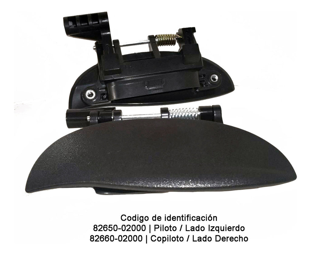 Par Manija Frontal Exterior Delantera Hyundai Atos 2000-2012