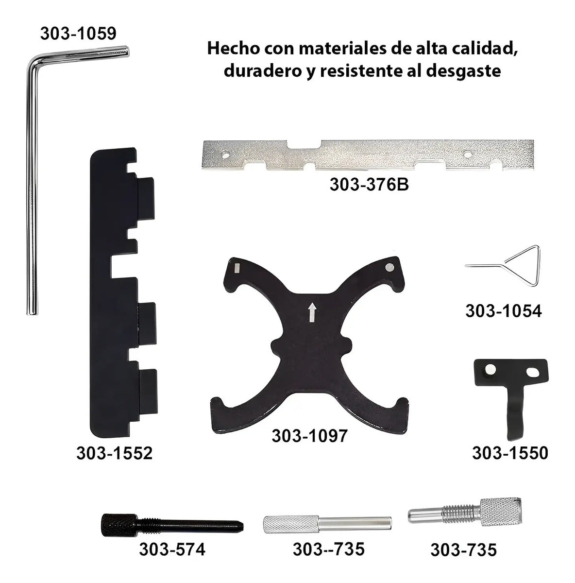 Sincronizador 9 Piezas Motor Ford Bloqueo Correa Arbol Levas