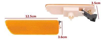 Par Cuartos Vw Lateral Facia Ambar Parachoque Jetta A4 99-06