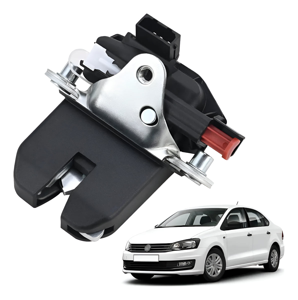 Chapa Mecanica Cerradura Cajuela Vw Vento 14-21 6ru827505c