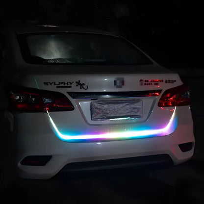 Tira Led Cajuela Luz Multicolor Decorativa 1.5m Auto