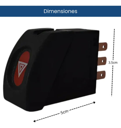 Boton Luces Intermitentes 7 Pines Chevy C1 1.4l 1994-2012