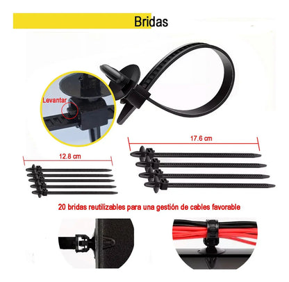 Kit Grapa Automotriz 1815 Pzs Herramienta Quita Moldura