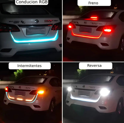 Tira Luz Led Cajuela Decorativa Tunning 1.5m Auto