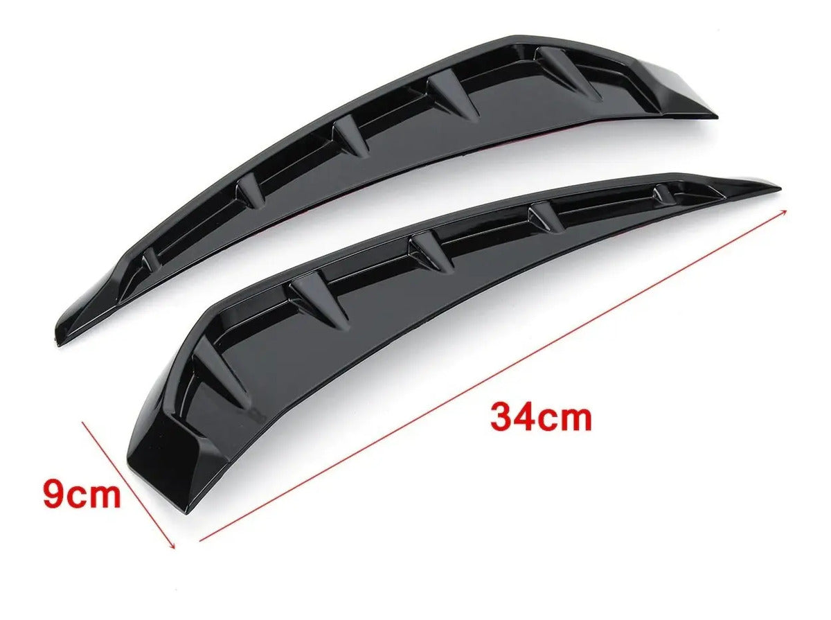 Toma Aire Simulador Decorativa Deportiva Cofre Universal Par